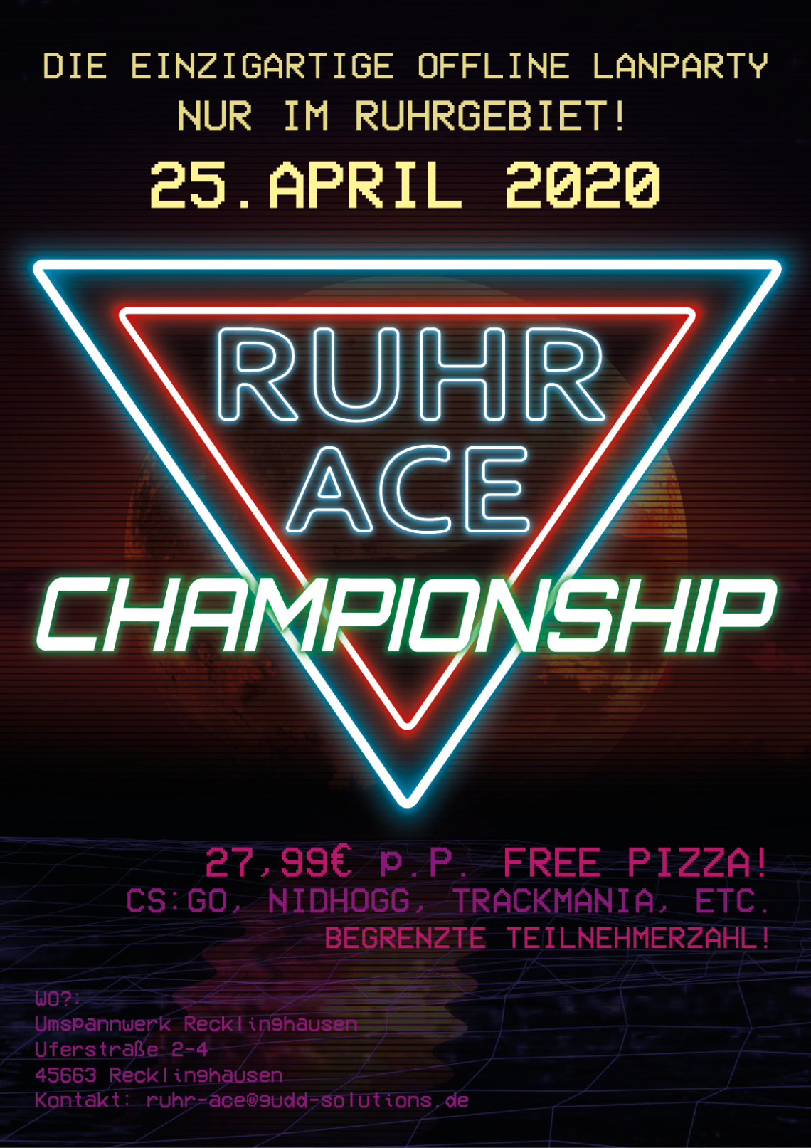 Plakat Ruhr Ace